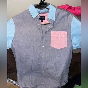 Small Mens American Eagle button down